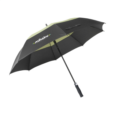 Logo trade promotional items picture of: Morrison RPET umbrella 27 inch