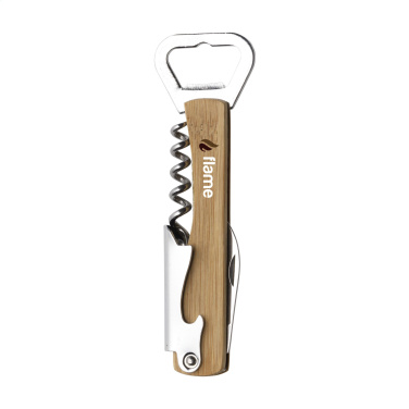 Logo trade promotional gifts picture of: Butler Bamboo waiter’s friend