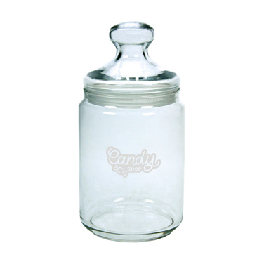 Logotrade promotional giveaway image of: Dolci Candy jar 1 L