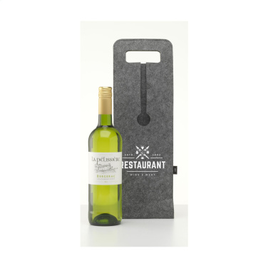 Logotrade advertising product image of: Wine Bag-to-Give GRS RPET