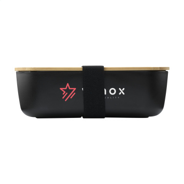 Logo trade promotional giveaways picture of: Midori Bamboo Lunchbox