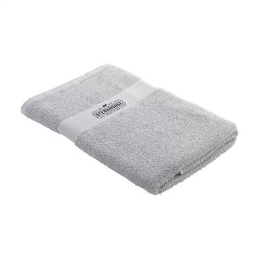 Logo trade business gift photo of: Wooosh Bath Towel GRS Recycle Cotton Mix 140 x 70 cm