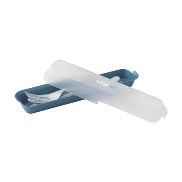 Logo trade promotional items image of: Outdoor 3-piece Cutlery Set