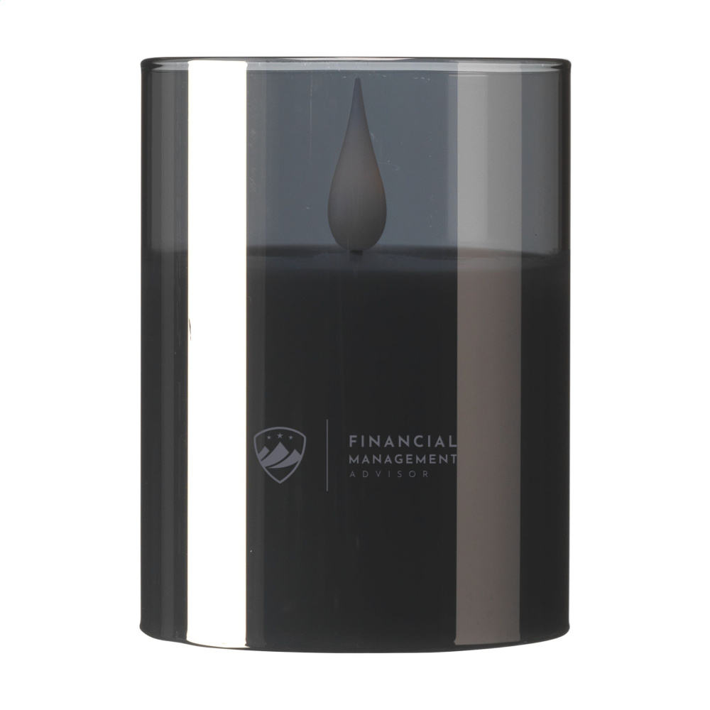 Logo trade promotional merchandise picture of: Wooosh Luminosa LED Candle