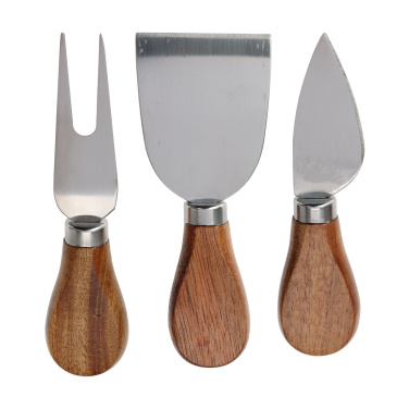 Logotrade promotional item picture of: Cheese Platter Set 4-pcs