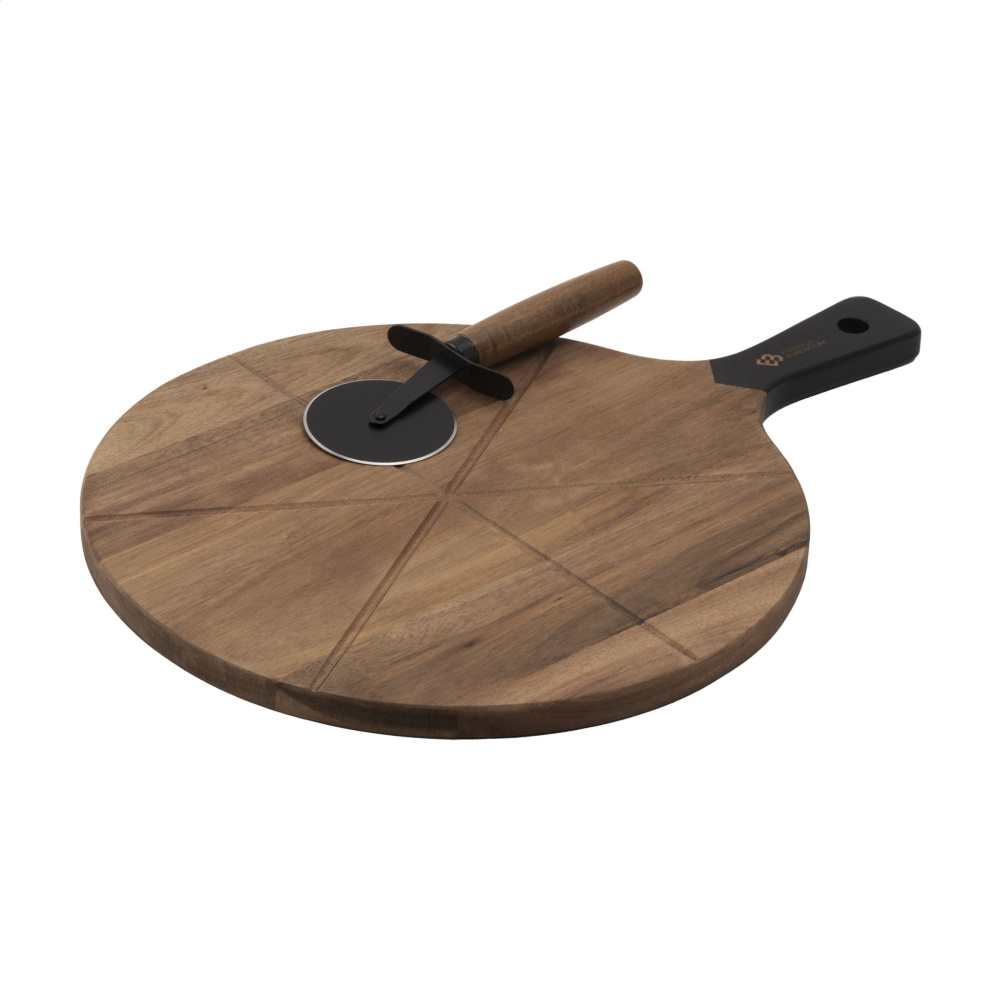 Logotrade promotional giveaways photo of: Pizza Set Rustico 2-pcs