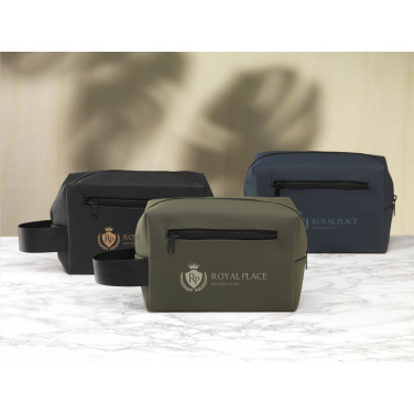 Logotrade promotional giveaway picture of: LeLennon RCS Recycled PU Toiletry Bag