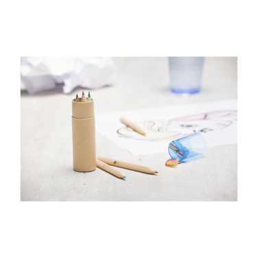 Logo trade promotional products picture of: ColourTube pencils