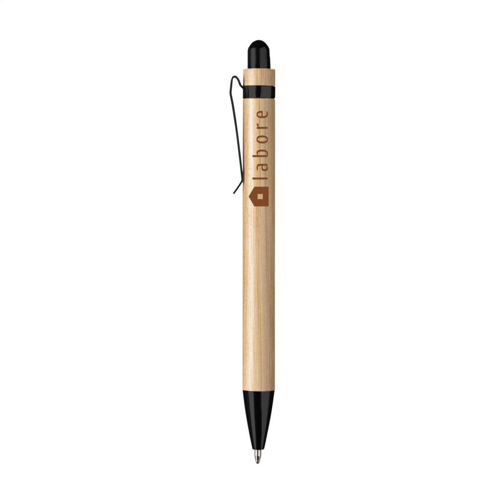 Logo trade promotional items picture of: Boston Bamboo pen