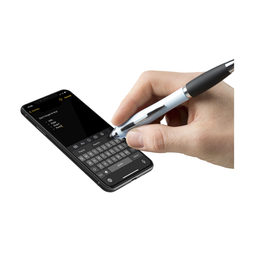 Logotrade advertising product image of: Athos Colour Touch stylus pen