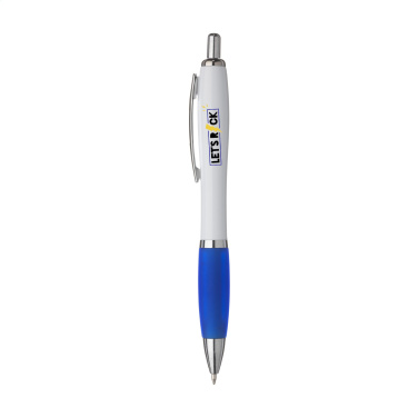 Logo trade promotional items image of: Athos White pen