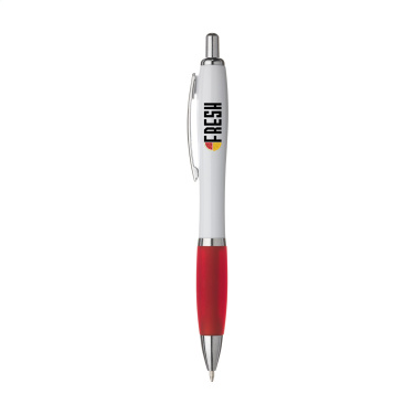 Logo trade corporate gift photo of: Athos White pen