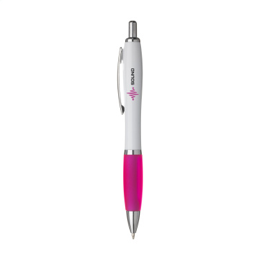Logo trade business gifts image of: Athos White pen