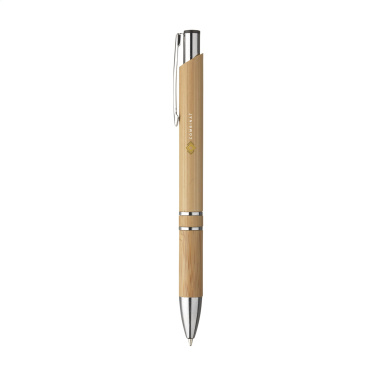 Logo trade promotional gifts picture of: Ebony Bamboo pen