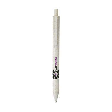Logo trade corporate gifts image of: Wheat-Cycled wheat straw pen