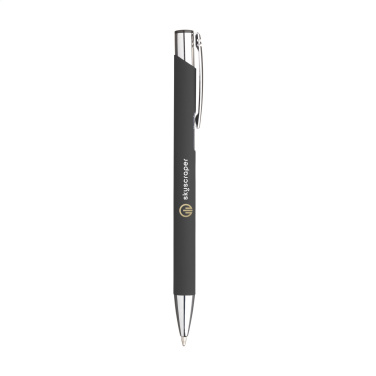 Logotrade advertising product picture of: Ebony Soft Touch pen