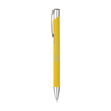 Logotrade promotional item picture of: Ebony Soft Touch pen