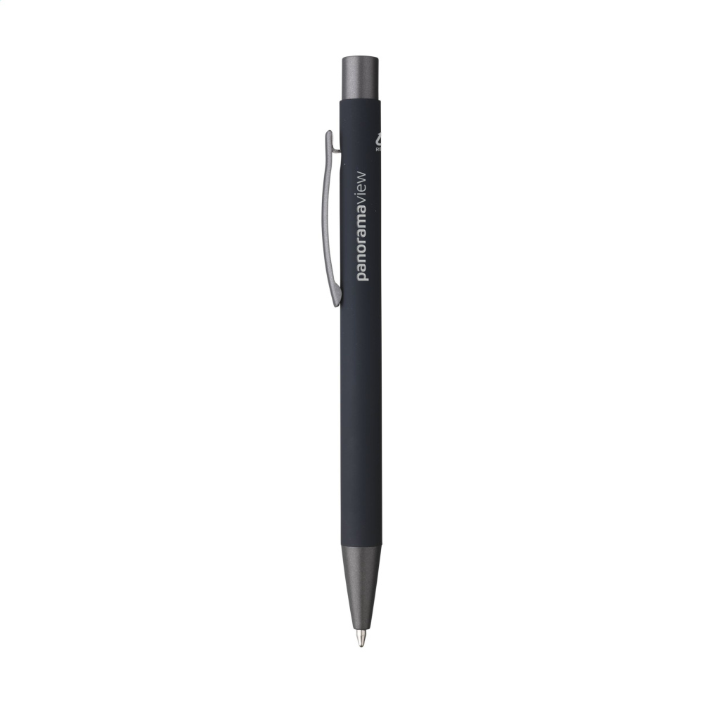 Logotrade advertising product picture of: Brady Soft Touch Recycled Alu pens