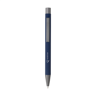 Logotrade promotional merchandise photo of: Brady Soft Touch Recycled Alu pens