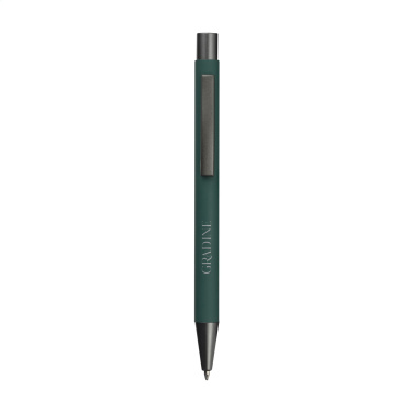 Logo trade promotional giveaways image of: Brady Soft Touch Recycled Alu pens