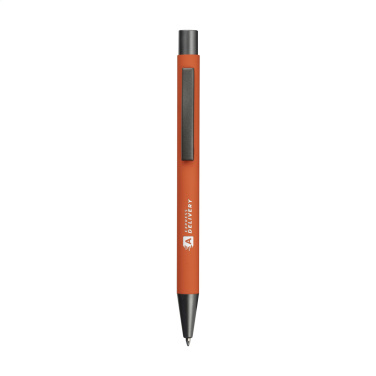 Logo trade promotional items picture of: Brady Soft Touch Recycled Alu pens