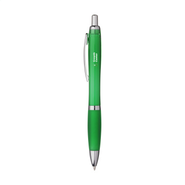 Logo trade corporate gift photo of: Athos Solid GRS Recycled ABS pen