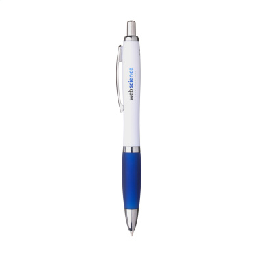 Logo trade advertising products image of: Athos Trans GRS Recycled ABS pen
