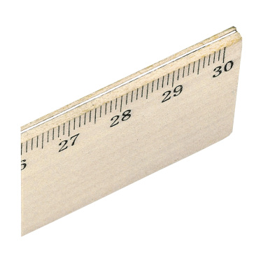 Logo trade promotional merchandise image of: WoodRuler