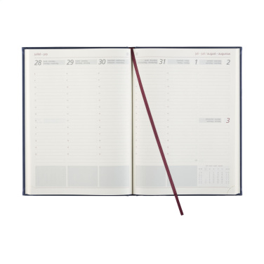 Logo trade promotional items image of: Euromax Balacron diary A4 4-languages