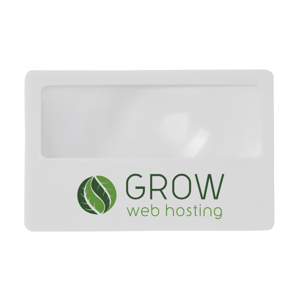 Logotrade promotional merchandise photo of: Loupe Creditcard magni-glass