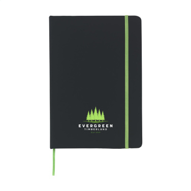 Logo trade promotional merchandise image of: BlackNote A5 Paper notebook