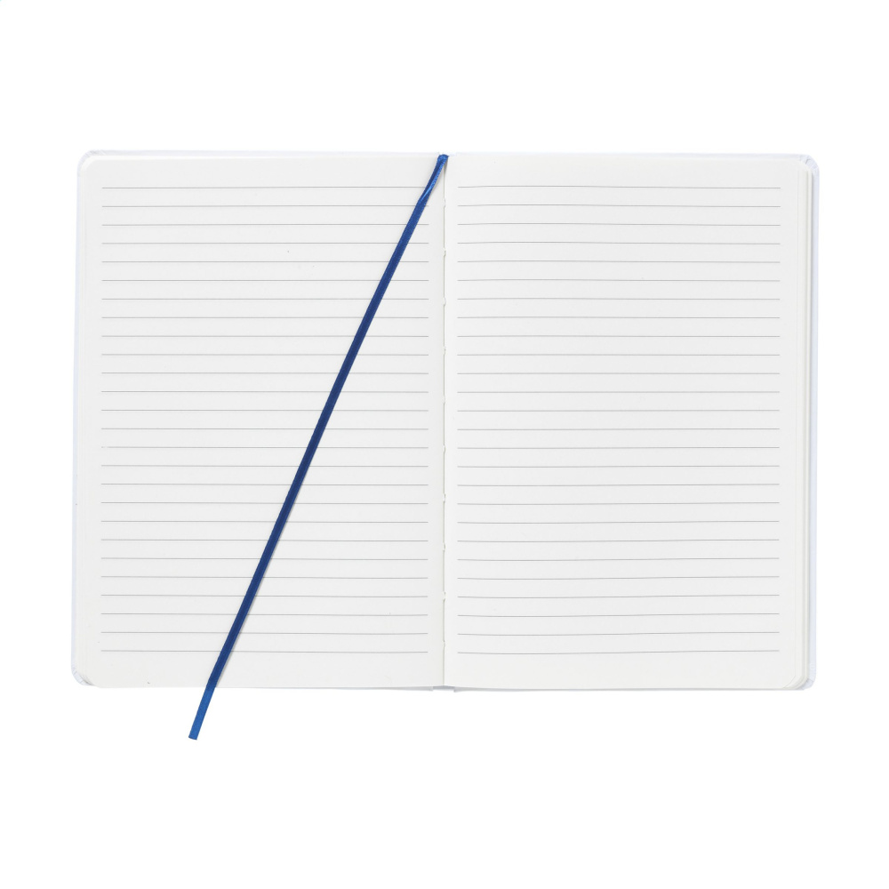 Logo trade promotional merchandise picture of: WhiteNote A5 Paper notebook