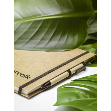 Logotrade promotional giveaway image of: Pocket ECO Paper A5 notebook