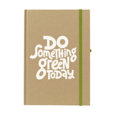 Logo trade promotional gift photo of: Pocket ECO Paper A5 notebook