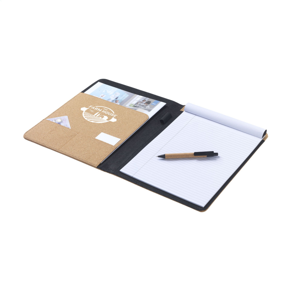 Logotrade promotional gifts photo of: Eco Conference Cork A4 document folder