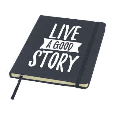 Logotrade advertising products photo of: BudgetNote A5 Blanc Paper notebook