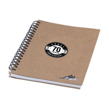 Logo trade business gift photo of: StonePaper Notebook