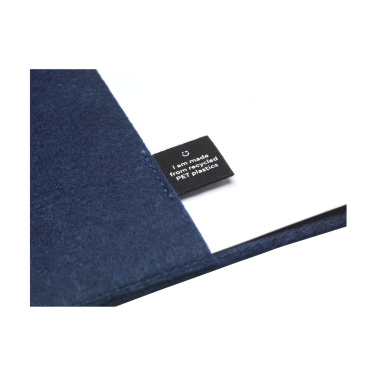 Logotrade promotional giveaway image of: Felty GRS RPET Paper Notebook A5