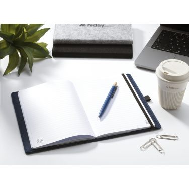 Logo trade promotional products image of: Felty GRS RPET Paper Notebook A5