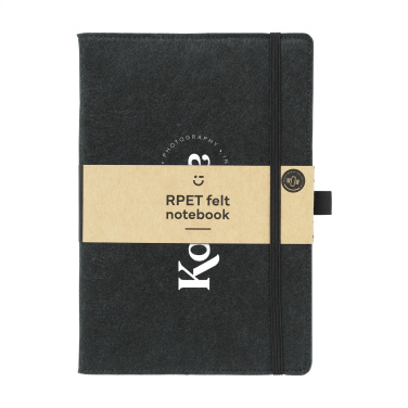 Logotrade promotional gifts photo of: Felty GRS RPET Paper Notebook A5