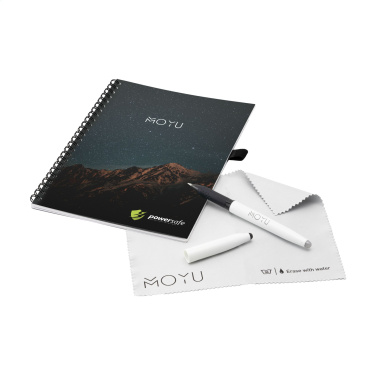 Logotrade business gifts photo of: MOYU Erasable Stone Paper Notebook Custom SoftCover