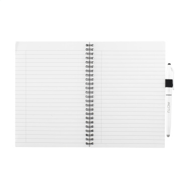 Logo trade promotional gifts image of: MOYU Erasable Stone Paper Notebook Custom SoftCover