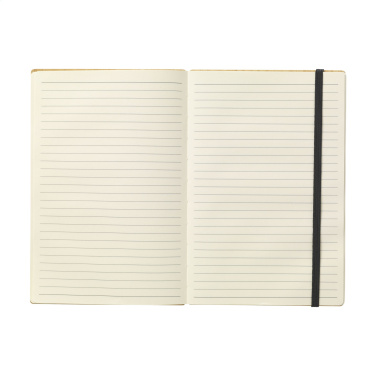 Logotrade promotional giveaways photo of: Bamboo Journal Naked Spine Paper Notebook A5