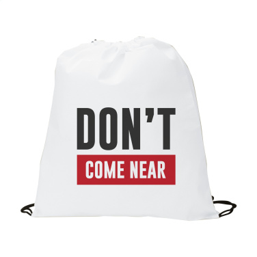 Logo trade corporate gifts image of: Non-Woven PromoBag backpack