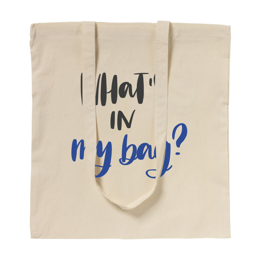 Logotrade promotional product image of: ShoppyBag (100 g/m²) long handles cotton bag