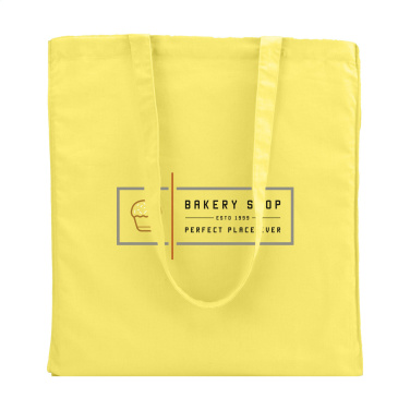 Logotrade corporate gift image of: Colour Square Bag (160 g/m²) cotton bag