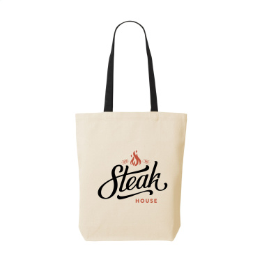 Logo trade promotional merchandise image of: Canvas Shoppy Colour (220 g/m²) bag