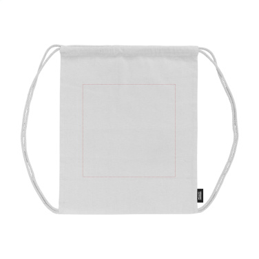 Logo trade promotional products image of: Organic Cotton GOTS Promo (140 g/m²) backpack