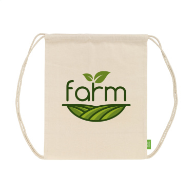 Logotrade corporate gift picture of: Organic Cotton GOTS Promo (140 g/m²) backpack