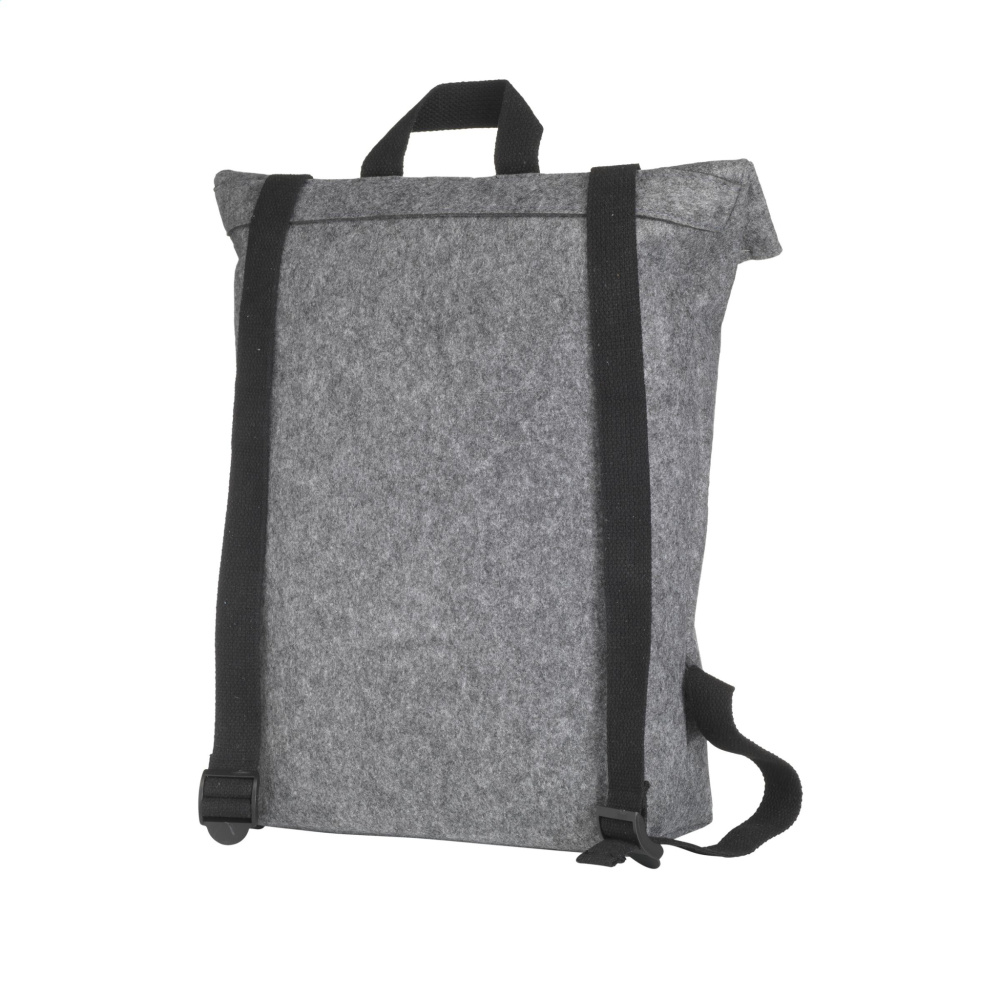 Logotrade promotional gift image of: Nolan GRS RPET Felt backpack